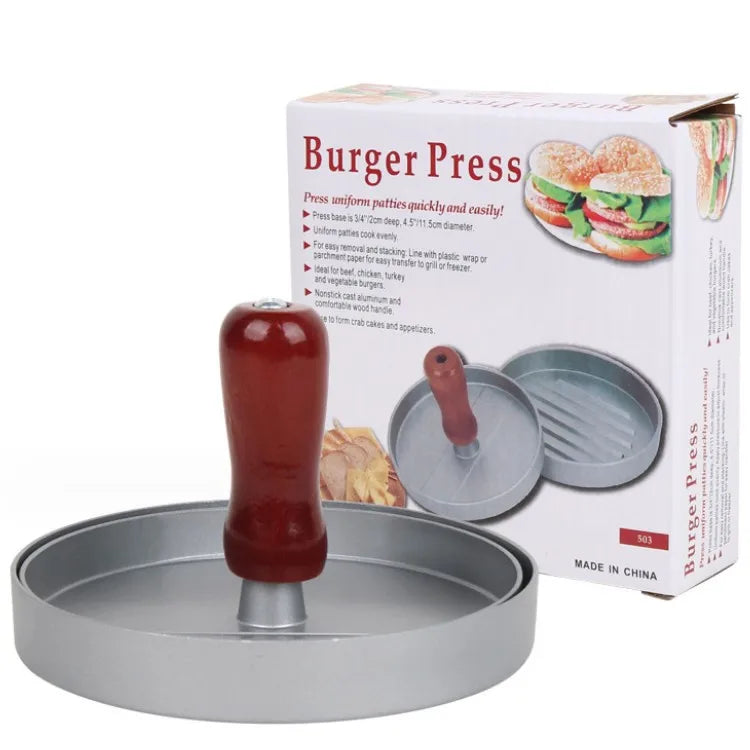 Prensa Para Hamburguesas Molde Manual