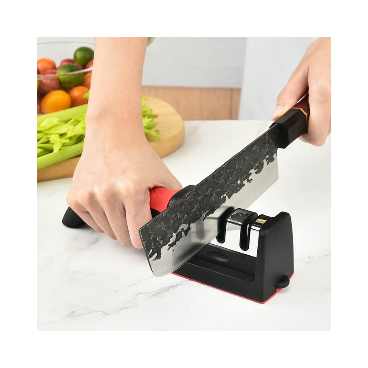 Afilador De Cuchillo Mas Moledor De Ajo