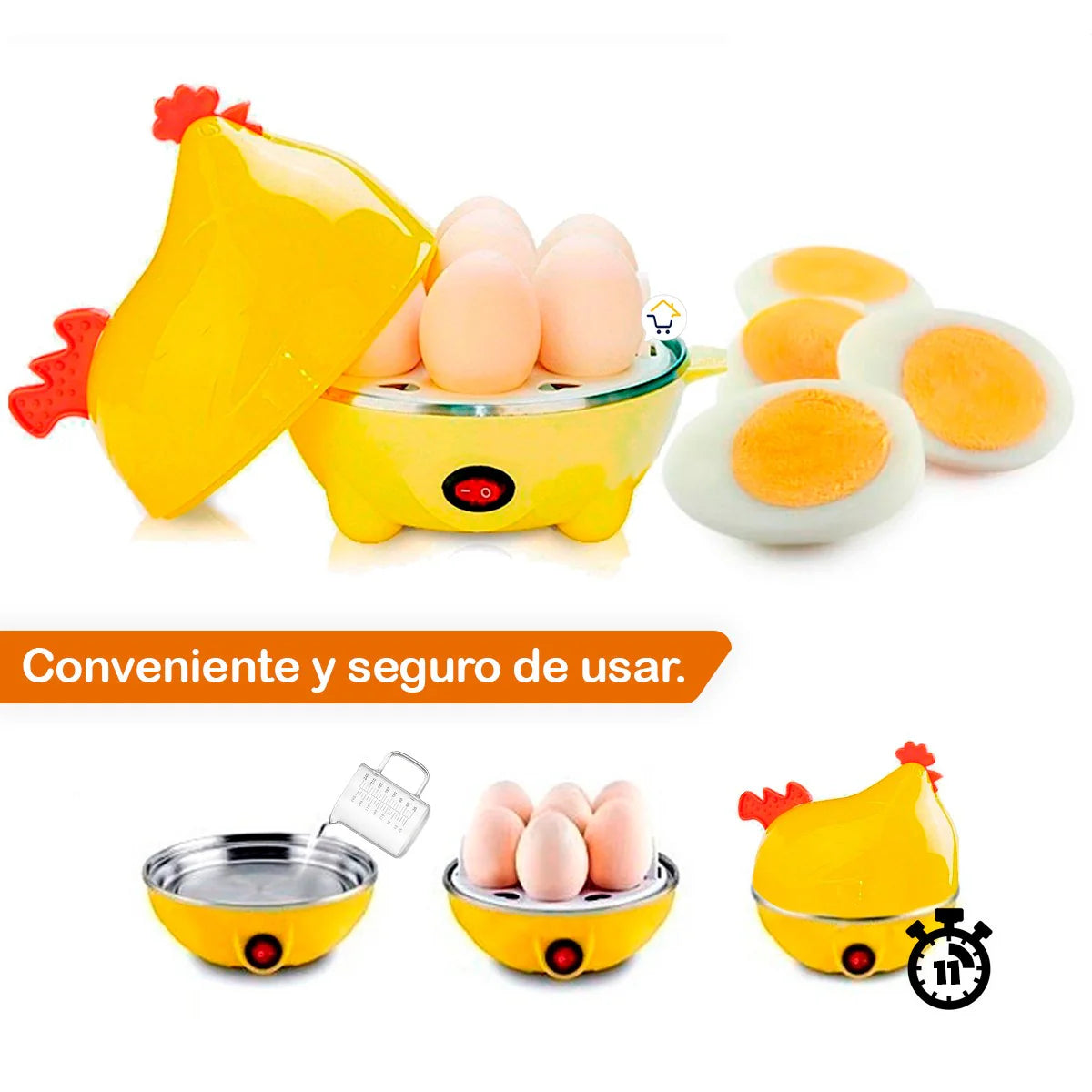 Hervidor De Huevos Electrico Gallina