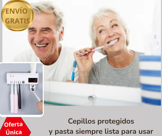 Brushup Porta Cepillos Con Luz Uv