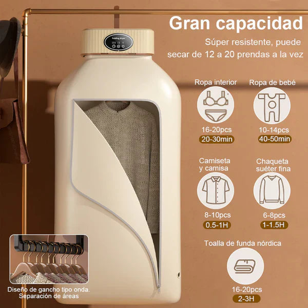 Secadora Ropa Portátil