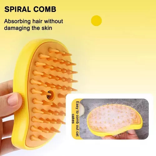 Cepillo Automático Para Gatos A Vapor