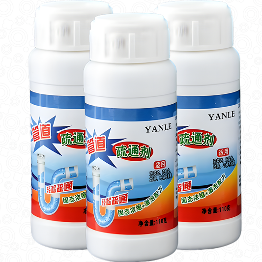 Tripack Polvo Destapa Cañerias 3pcs 110g