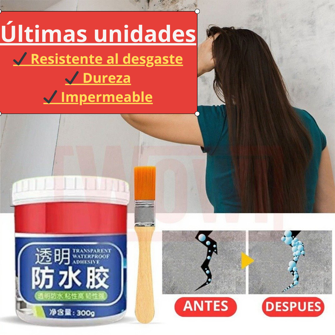 Sellador Adhesivo Transparente 300g Azul