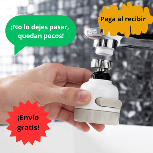 Filtro de Agua Con Potenciador Giratorio