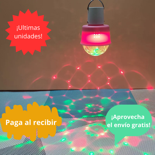 Luces RGB De Discoteca Portátil