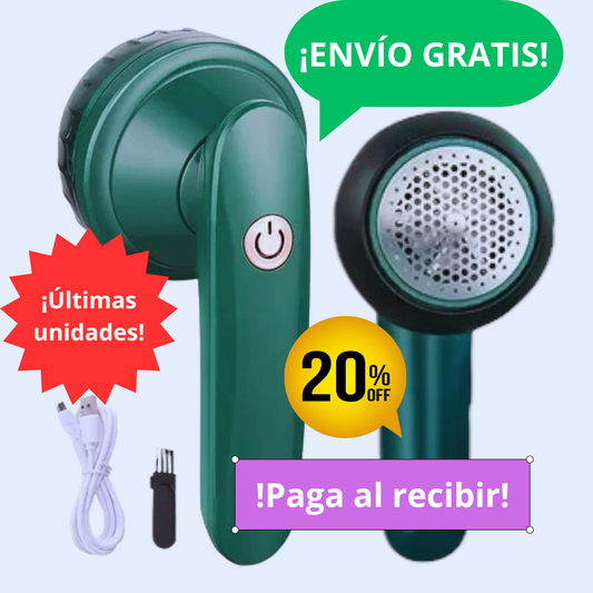 Quitapelusas Recargable Usb Portátil