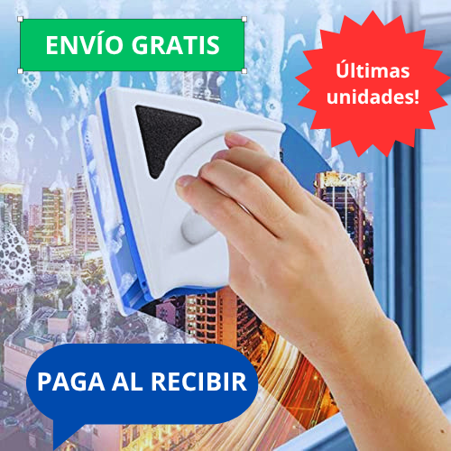 Limpiador Ventana Magnético Doble Cara